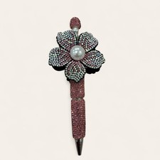 Stylo Bijou Fait Main Femme Luxe Et Strass Pièce Unique 