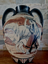 Vase ovoïde à deux anses
