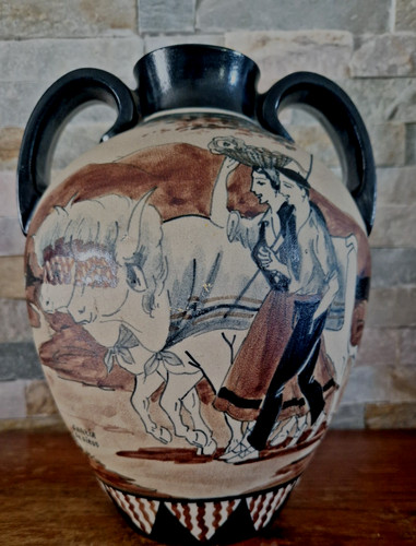 Vase ovoïde deux - ovoïde, à
