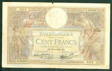 100 FRANCS LUC OLIVIER MERSON du 13 / 4 / 1939  ETAT TB   A 66408