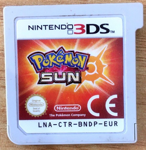Pokémon soleil cartouche - soleil,