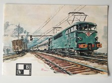 Vintage Catalogue Trains Chemins de Fer électrique miniature VB HO Non daté