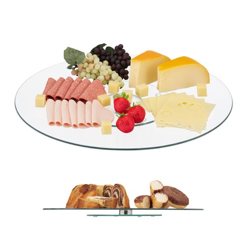 Assiette tournante verre - tournante,