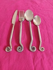 4 couverts Spirale, couteau