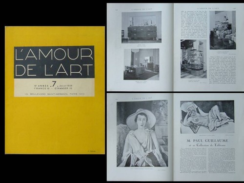 Amour art 1929 - de, l'art