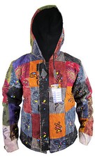 Veste En Coton Vintage Rétro