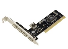 Carte PCI 32 bits 5 ports USB