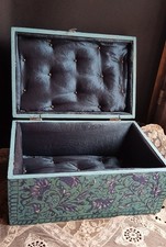 joli petit coffre bois peint