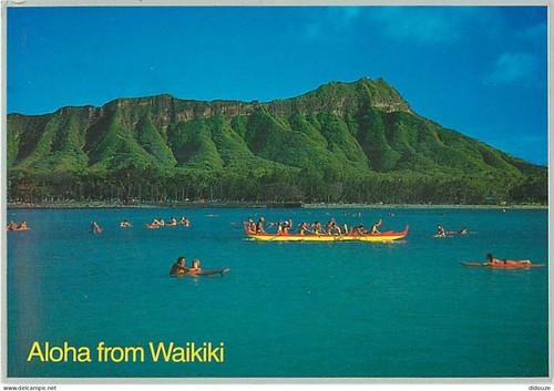 Carte postale etats unis - -,