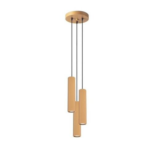 Suspension aluminium doré - suspension,
