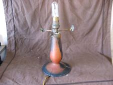 Superbe pied de lampe en pate de verre Signé Le verre Français, Schneider 1920