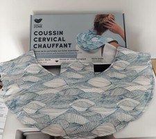 Coussin cervicales chauffant aux graines de lin Gamme Nature & Découvertes