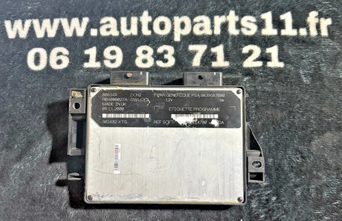 Calculateur moteur peugeot - calculateur,