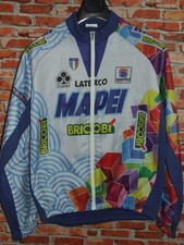 Mapei Latexco Sportful Maillot Vélo Veste Cyclisme Polaire Synthétique Tg. XXL