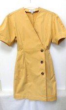 NEUVE, Robe & OTHER STORIES, jaune, portefeuille, Taille 36