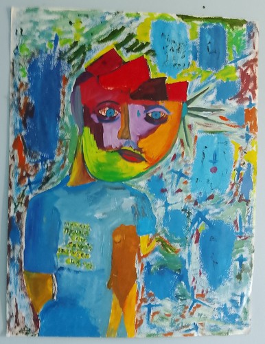 Spirale huile art - huile, brut