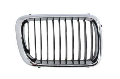 Calandre droite chrome