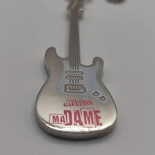Jean Paul Gaultier Ma Dame Perfume Necklace Electric Guitar Pendant