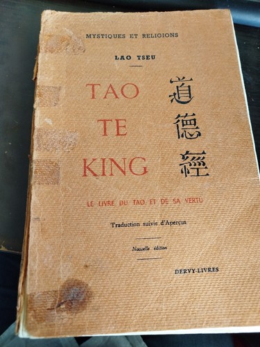 Lao tseu tao king - tao, te