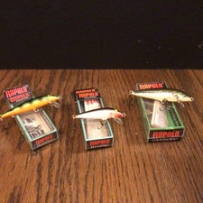 Lot/3 New Old Stock,Rapala
