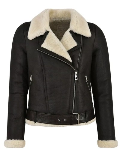 Manteau fourrure veste en - en,
