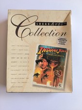 jeu pc big box Indiana Jones Fate Of Atlantis Lucas Arts Collection Complet