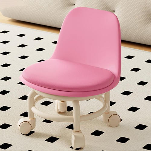Tabouret bas rond avec