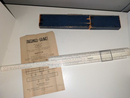 Règle calcul - à,