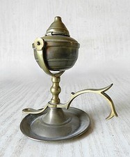 Ancienne Lampe Marine à Bascule Murale ou à Poser * Lanterne en Laiton ou bronze