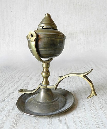 Ancienne lampe marine - ancienne, à