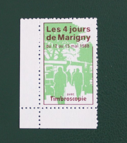 Timbre vignette carré marigny - timbre-vignette,