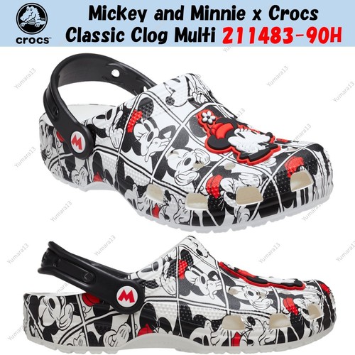 Sabot mickey minnie crocs - minnie, x
