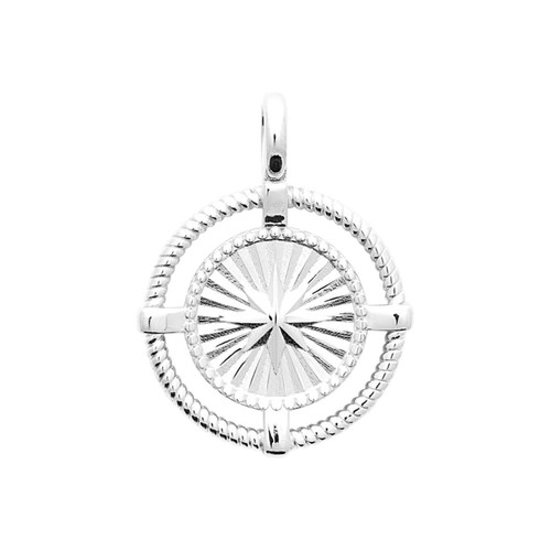 Petit pendentif cercle - pendentif, au