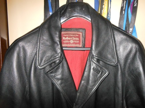 Veste cuir homme marlboro - veste,