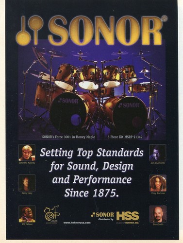 2002 print sonor - sonor, force