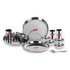 Acier Inoxydable Finition Miroir Buffet Dîner Set De 15 Pièces