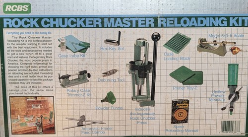 Vintage rcbs rock chucker - rock,