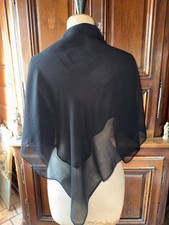 Ancien foulard de deuil en