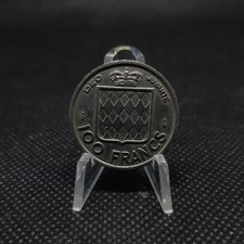 100 Francs Monaco 1956 - Rainier III, TTB+, sous pochette