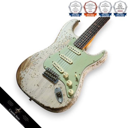 Guitare blonde blanche - , fender