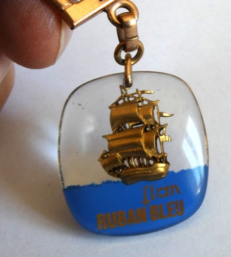 Ancien porte clé bourbon flan - ancien,