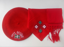 BÉRET BASQUE , FOULARD BASQUE, CINTA BASQUE
