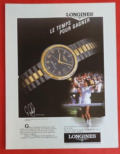 Publicité gabriela sabatini - gabriela,