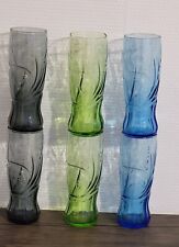 6 verres coca MacDonald's  3 couleurs collection 2008 neuf 