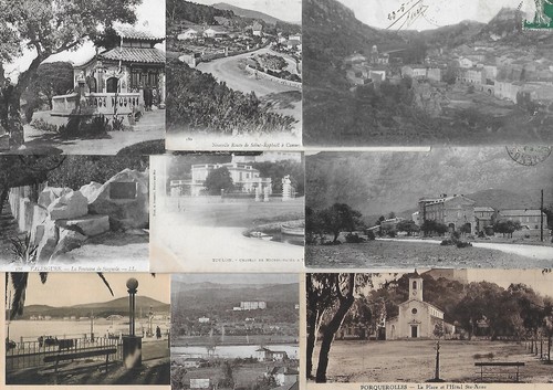Lot cartes postales - de,