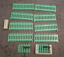 Playmobil Lot De 11 Éléments Barrières  Portails Vintage 