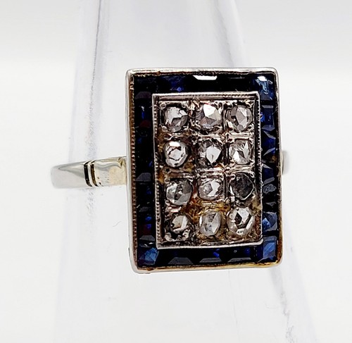 Bague marquise art - , deco