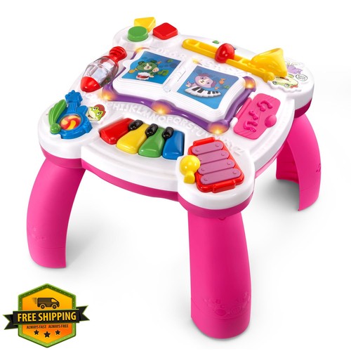 Leapfrog musical table - musical, pink