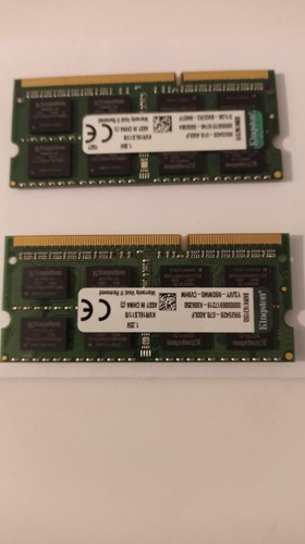Lot 8go ram ddr3l - 8go, (16go)