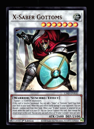 Saber gottoms l26d enx43 - gottoms, 1st